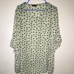 Beautiful mint green blouse